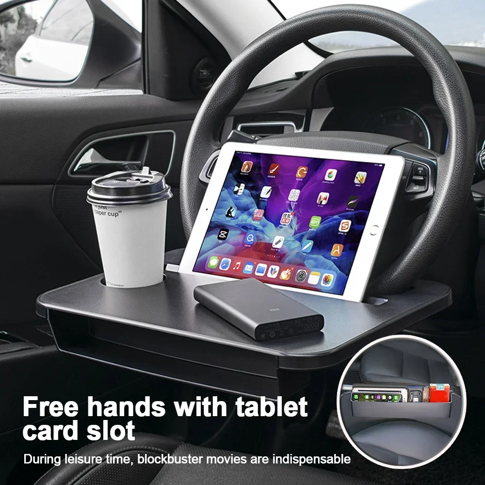 Laptop Accessories For Office - Multifunctionele auto-tray, laptop bureau, houder, standaard,