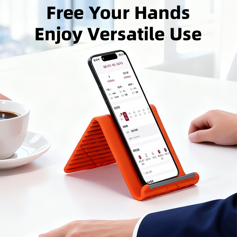 Laptop Accessories For Office - Flexibele siliconen opvouwbare telefoonhouder voor thuiskantoor,