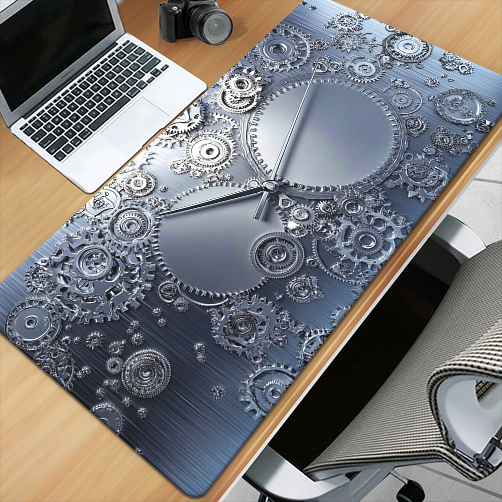 Laptop Accessories Brand - Merk Metalen Mechanische Muismat Antislip Rubber