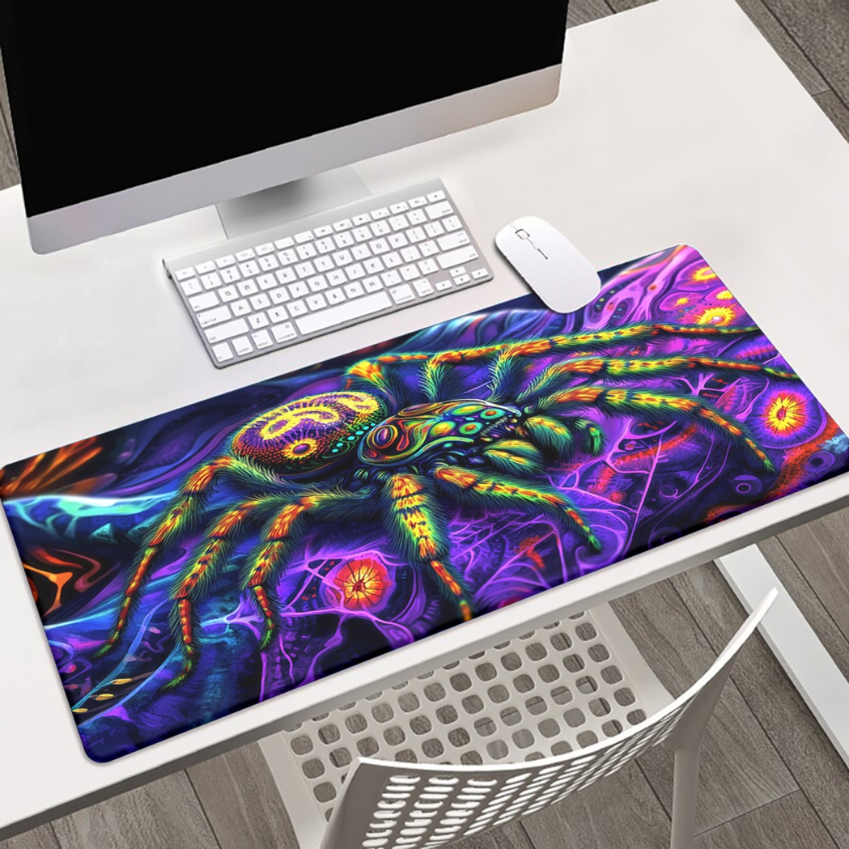 Laptop Accessories Brand - Brand Vibrant Spider Muismat Gaming Toetsenbordmat