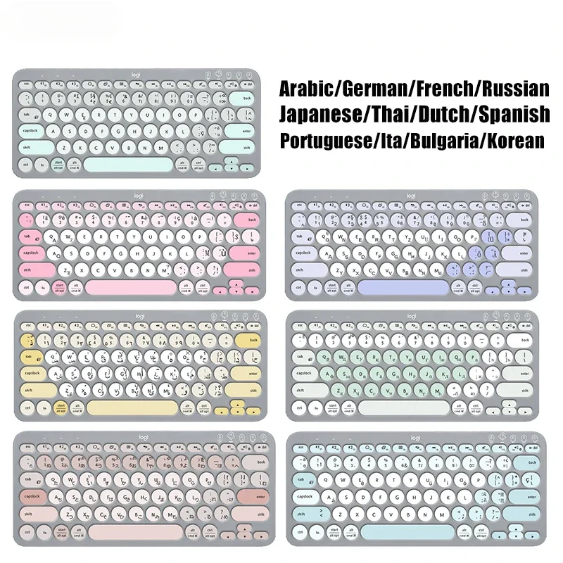 Keyboard Cover Silicone - K380 Keyboard Cover Voor Logi Draadloze