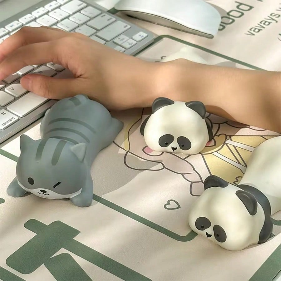 Laptop Accessories For Wrist Support - 1 stuks Ergonomische Panda Polsondersteuning voor