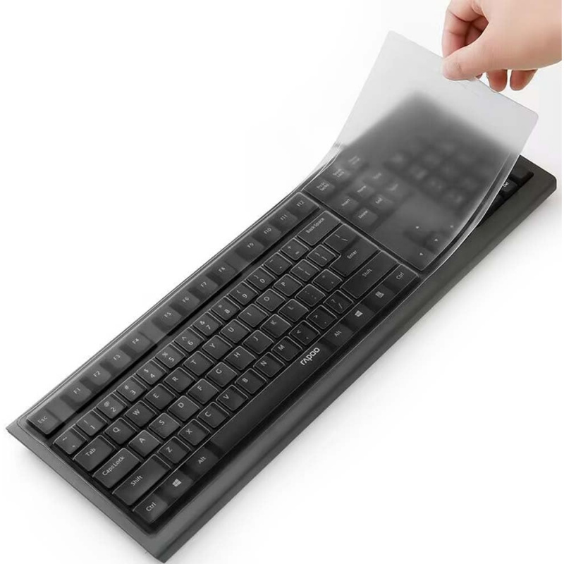 Keyboard Cover Silicone - Dunne, zachte siliconen toetsenbordbeschermer, universele pasvorm