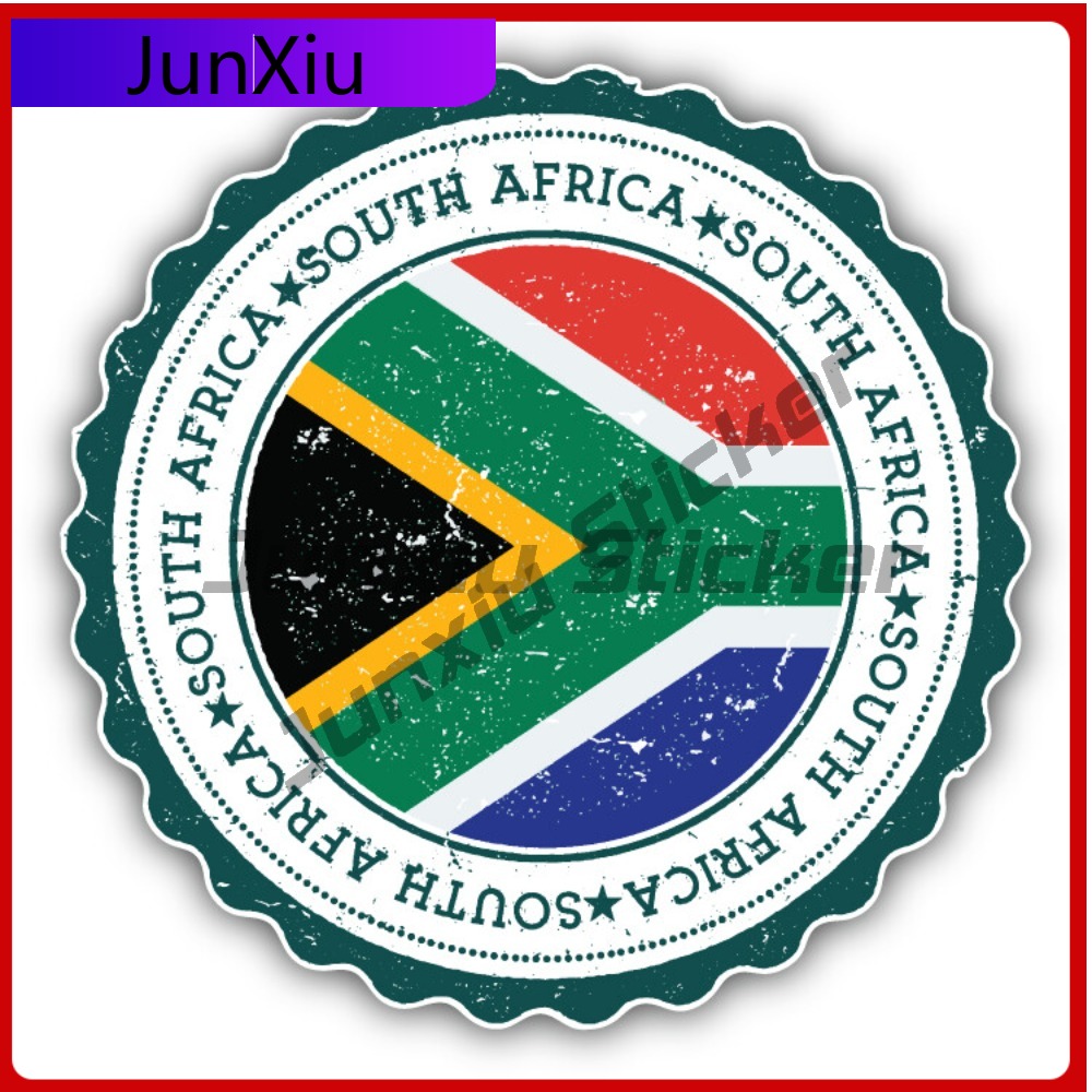 Laptop Accessories South Africa - Zuid-Afrika Vlag Creatieve Sticker Stempel Auto