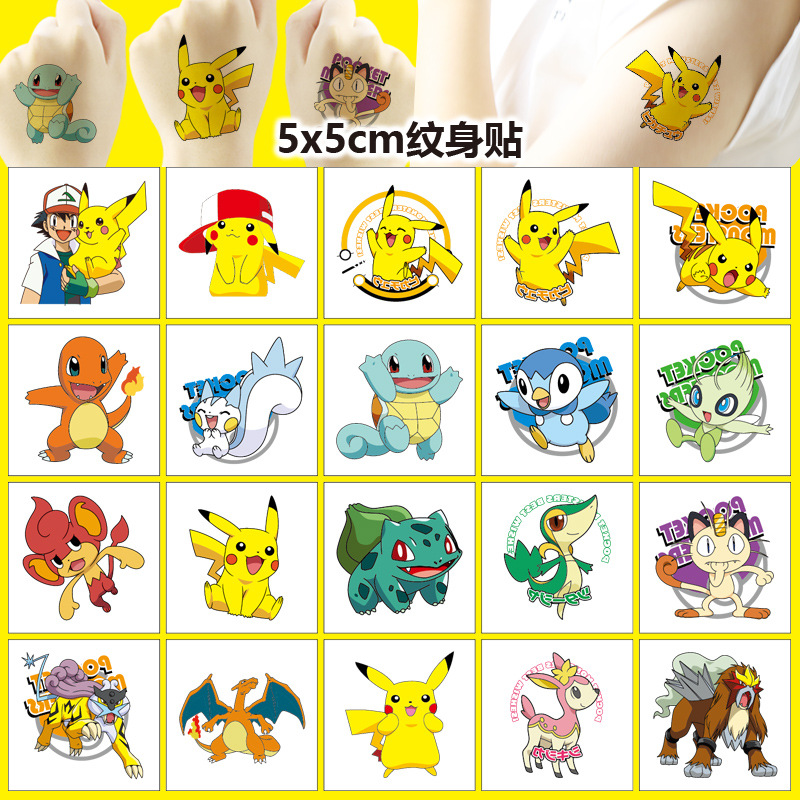 Laptop Accessories Kit - 5*5 cm 20 stks Pokemon Pikachu