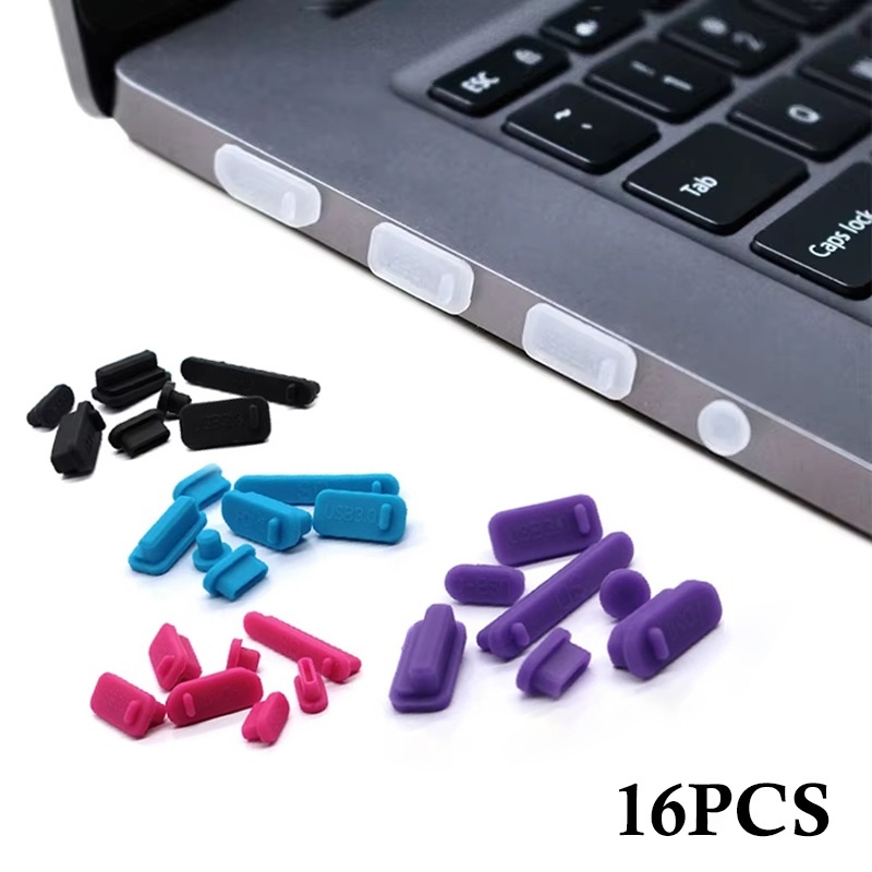 Keyboard Cover Silicone - Universele siliconen anti-stofplug, stofdichte stopper voor