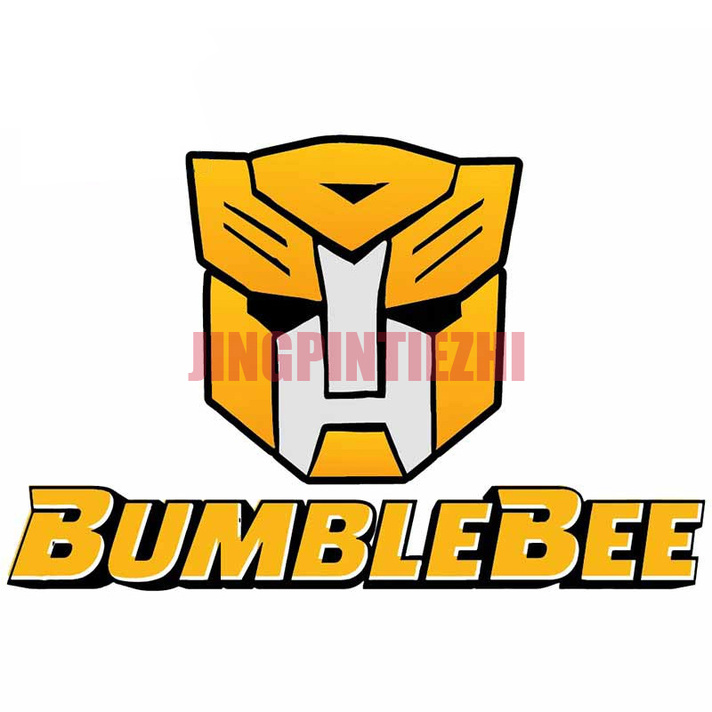 Laptop Accessories Brand - Cartoon Bumblebee Badge Merk Auto Sticker