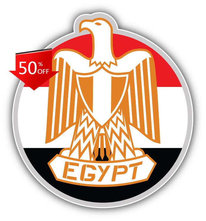 Laptop Accessories Egypt - Egypte embleem esthetische auto laptop raam