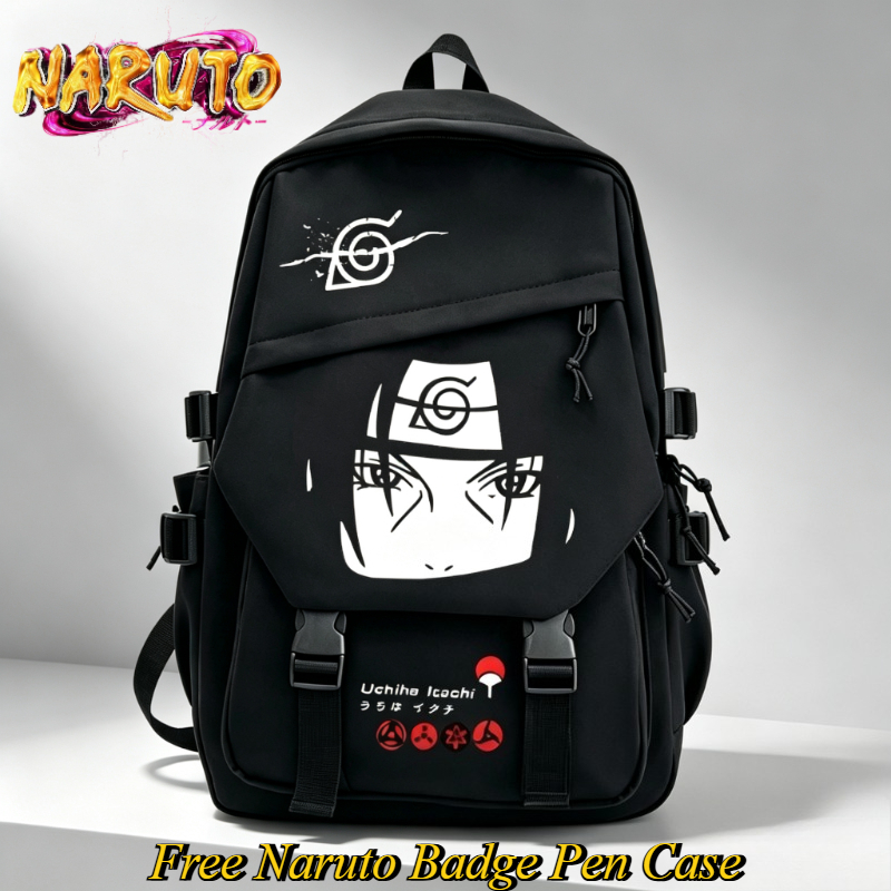 Laptop Accessories Kit - NARUTO Cartoon Rugzak Tweedimensionale Studentenschooltas Draagbare