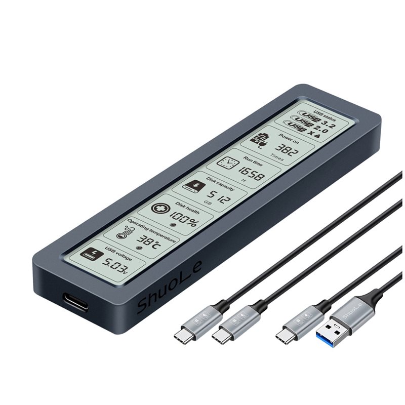 Shuole M.2 NVMe SSD Behuizing  - External Nvme Ssd recensie en prijs
