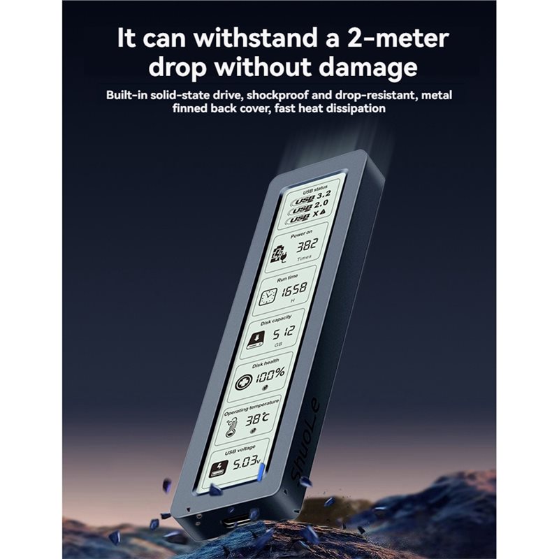 Shuole M.2 NVMe SSD Behuizing  - External Nvme Ssd recensie en prijs