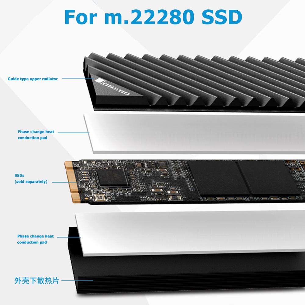 Jonsbo M2 2280 SSD Aluminium K - External Nvme Ssd recensie en prijs