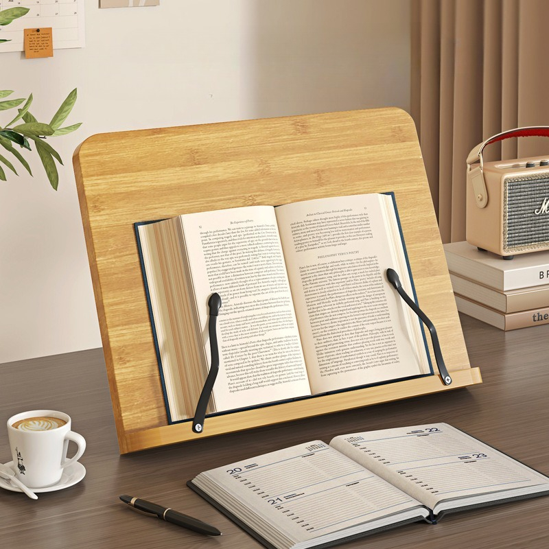 Houten leesboekenstandaard, mu - Laptop Accessories For Office recensie en prijs
