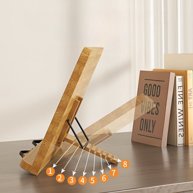 Houten leesboekenstandaard, mu - Laptop Accessories For Office recensie en prijs