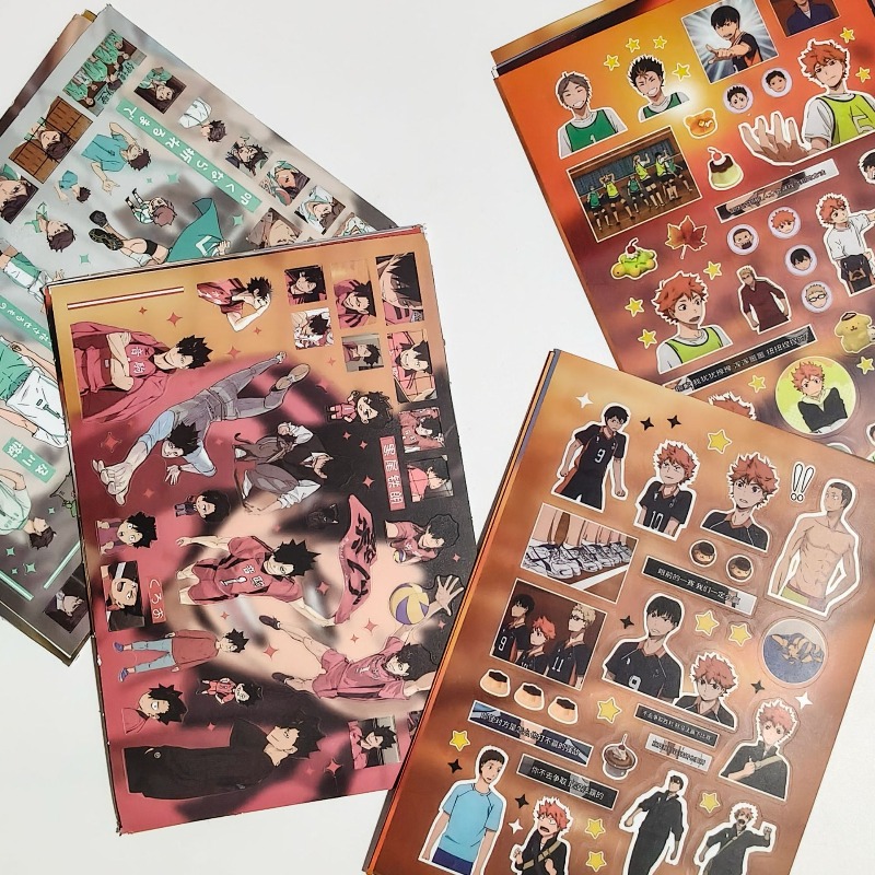 8 stks/set Haikyuu Anime Perif - Laptop Accessories Kit recensie en prijs