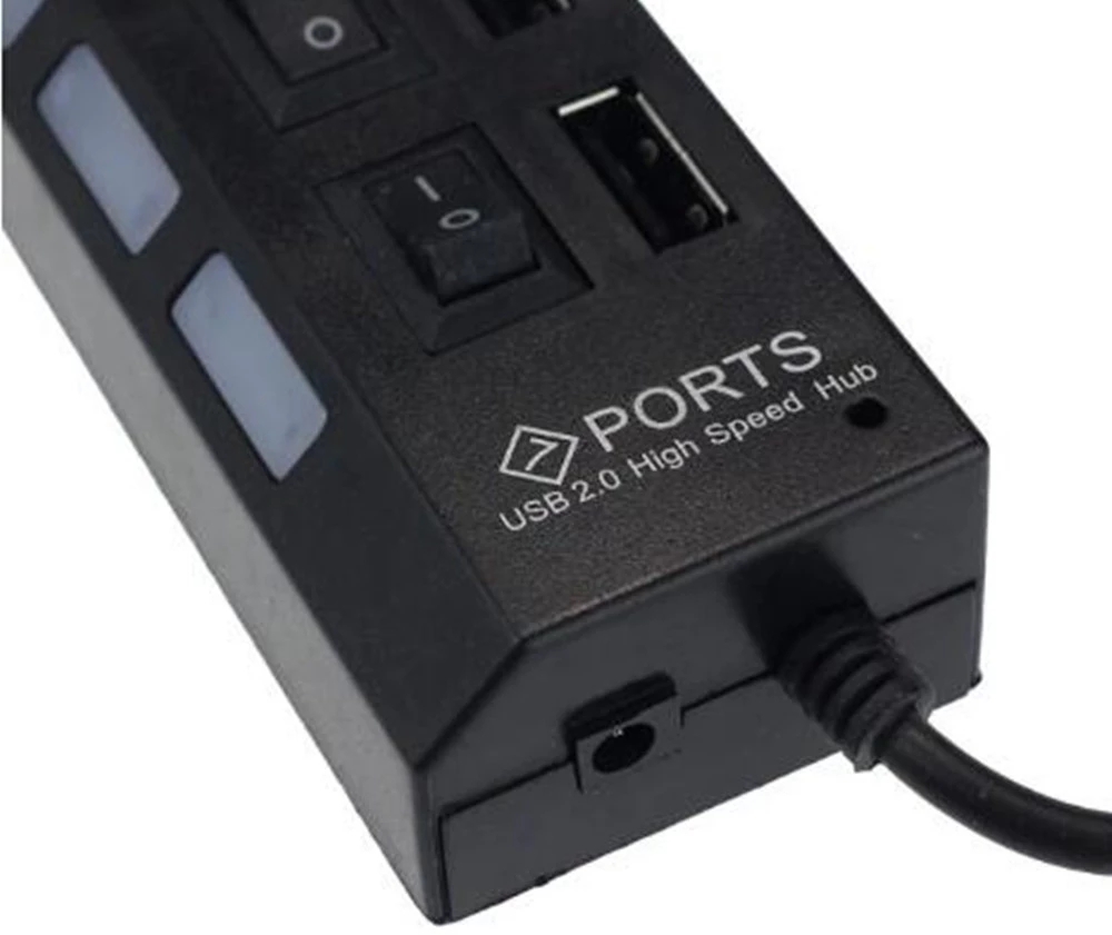 7-poorts USB 2.0 hubsplitter v - Laptop Accessories For Office recensie en prijs