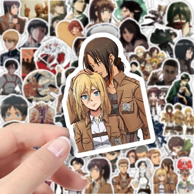 60 stuks Attack on Titan Anime - Laptop Editing Accessories recensie en prijs