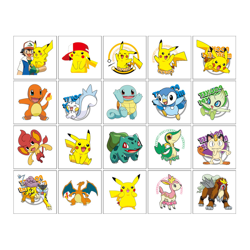 5*5 cm 20 stks Pokemon Pikachu - Laptop Accessories Kit recensie en prijs