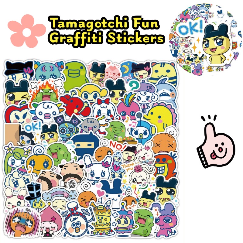 Japanse Tamagotchi-stickers El - Laptop Editing Accessories recensie en prijs