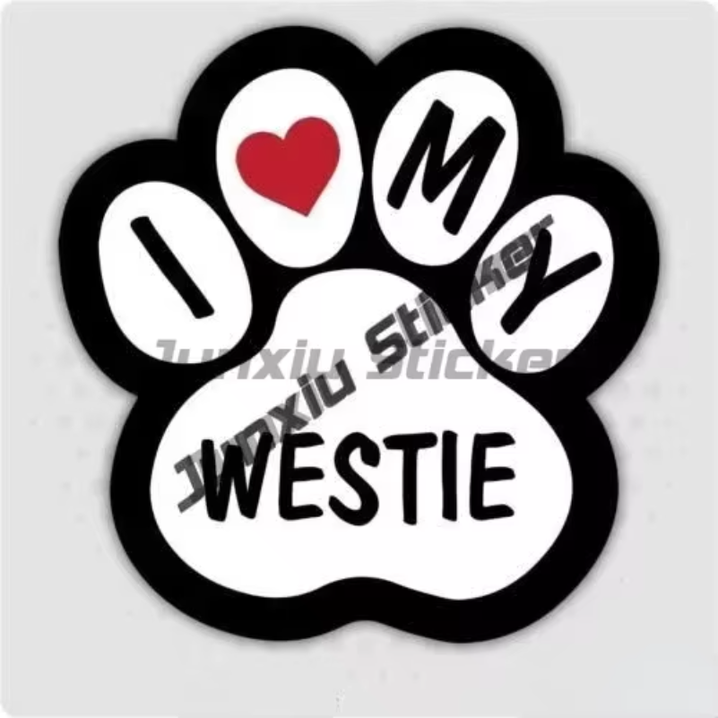Westie Sticker I Love My Westi - Laptop Accessories Brand recensie en prijs