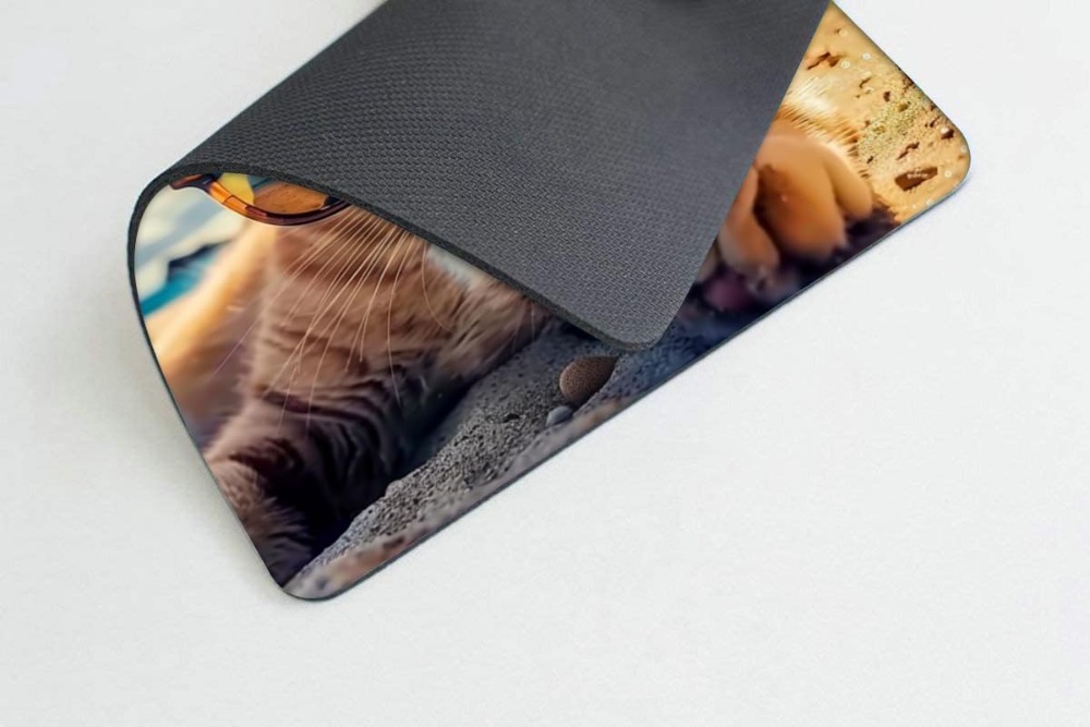 Sunshine Beach Cat-muismat met - Laptop Accessories For Wrist Support recensie en prijs